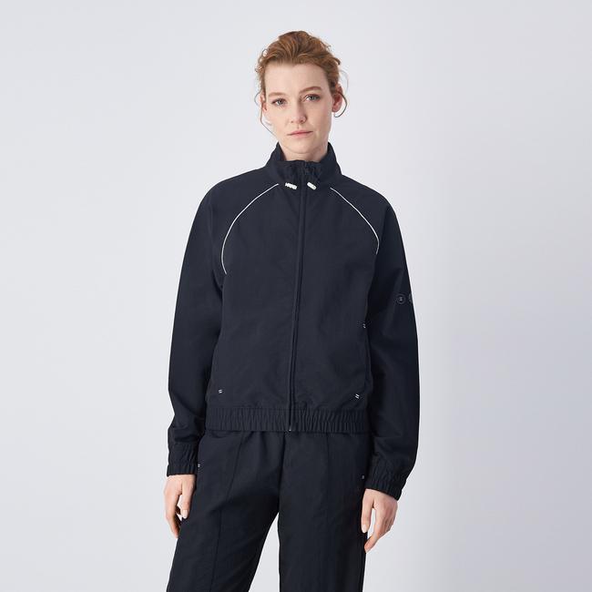  Champion Full Zip Kadın Siyah Sweatshirt