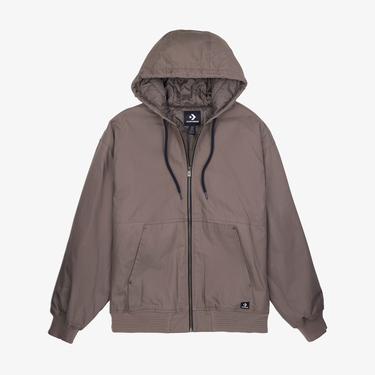  Converse Erkek Kapüşonlu Kahverengi Ceket