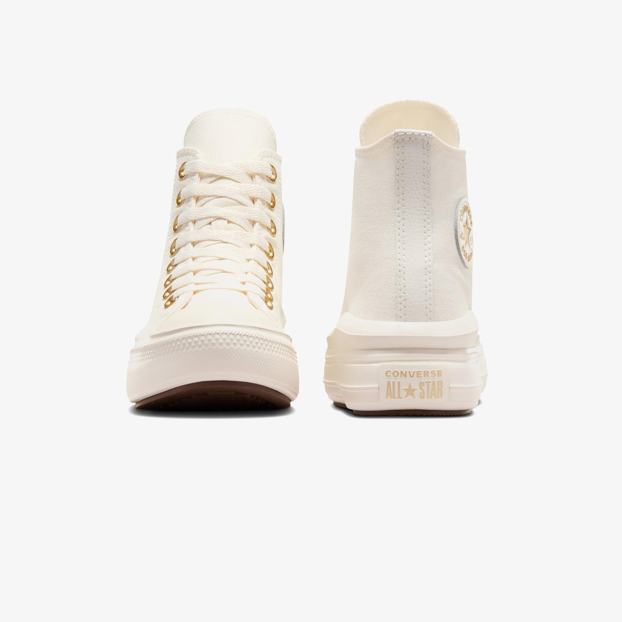 Converse Chuck Taylor All Star Move Platform Genç Krem Sneaker