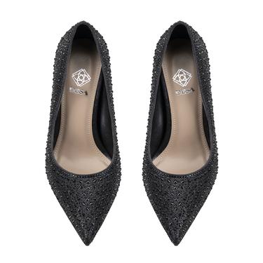  Kadın Siyah Klasik Topuklu Ayakkabı