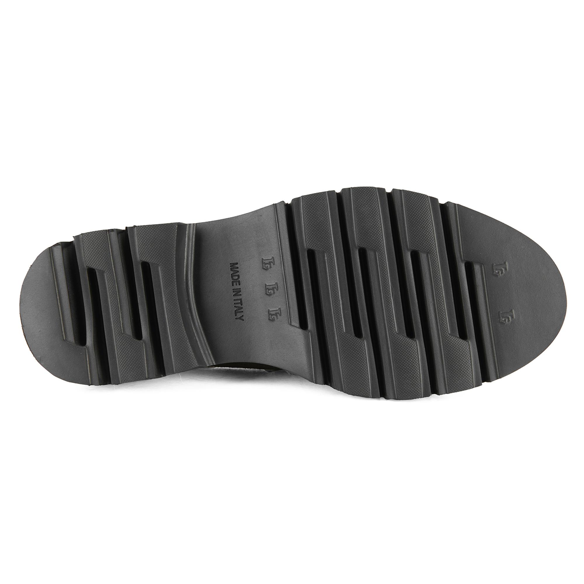 Luca Grossi Yeşil Kadın Püsküllü Süet Loafer Ayakkabı