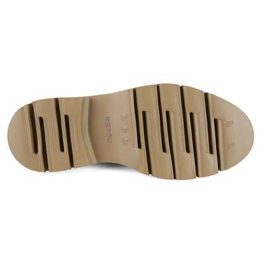  Luca Grossi Taba Kadın Püsküllü Süet Loafer Ayakkabı