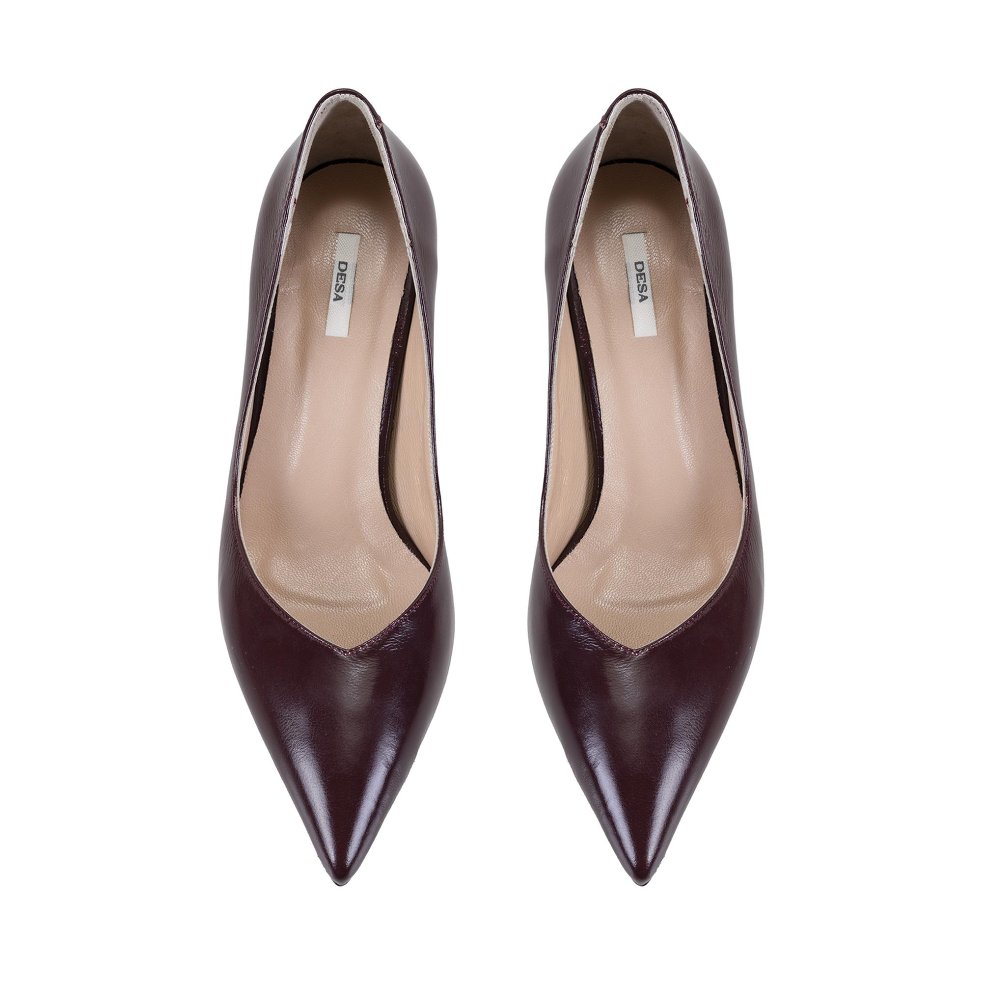 Kadın Bordo Rugan Stiletto