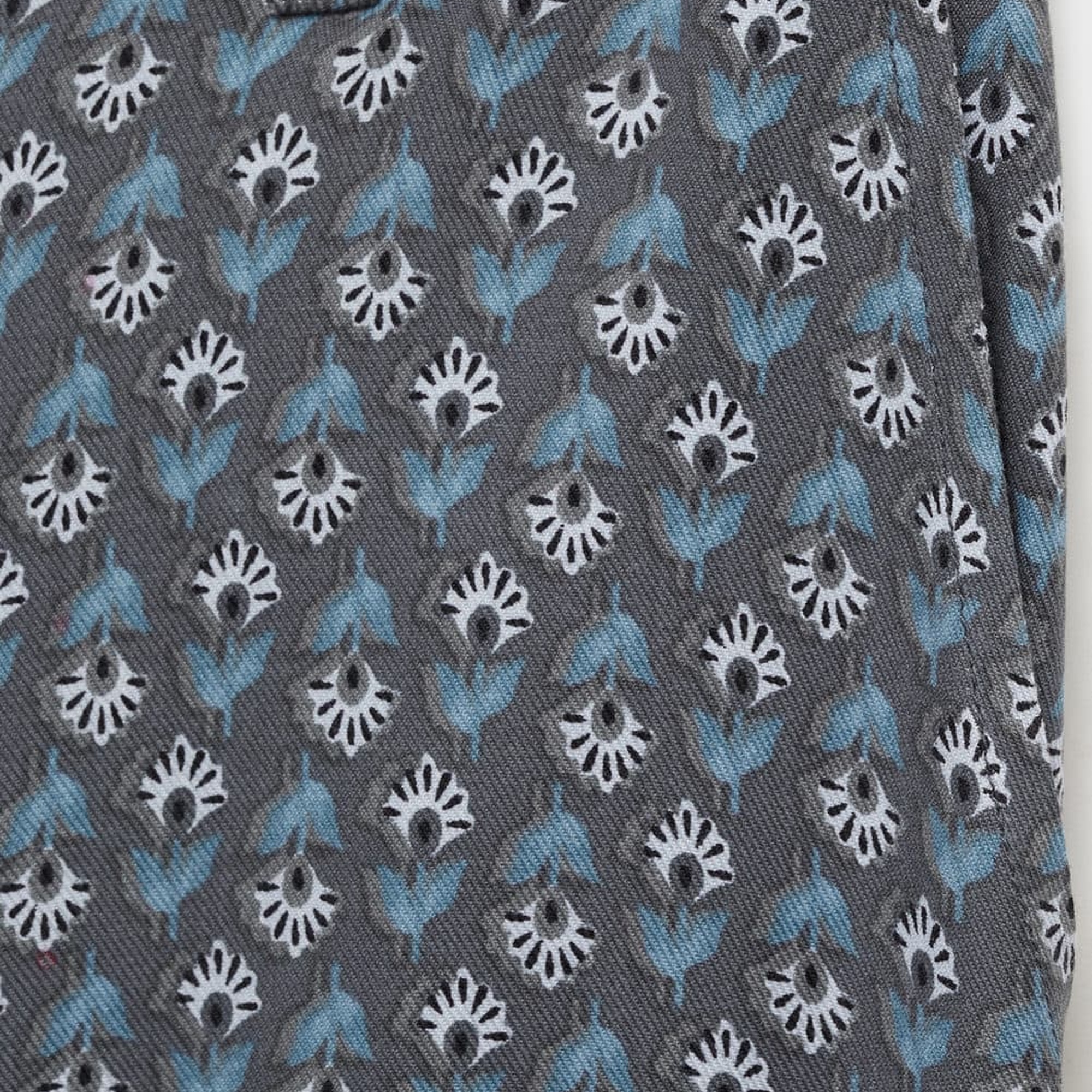 Mango Çocuk Çiçekli Pantolon Kömür Karası