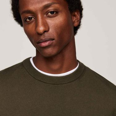  Tommy Hilfiger Erkek Haki Triko