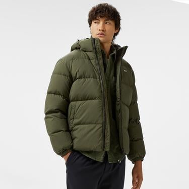  Tommy Hilfiger Jeans Essential Down Erkek Yeşil Mont