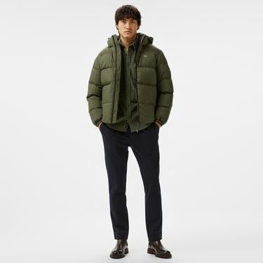  Tommy Hilfiger Jeans Essential Down Erkek Yeşil Mont