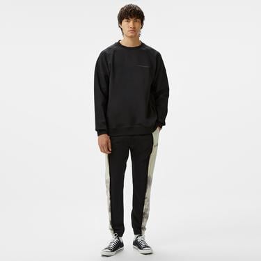  Les Benjamins 407 Erkek Siyah Sweatshirt