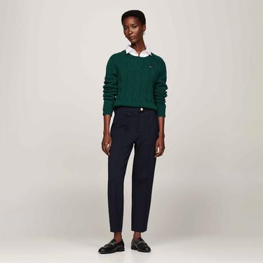  Tommy Hilfiger Kadın Yeşil Triko