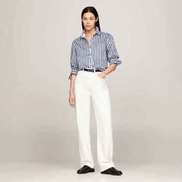  Tommy Hilfiger Kadın Beyaz Jean Pantolon