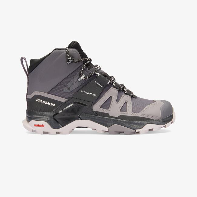  Salomon X Ultra 4 Mid Gore-Tex Kadın Mor Bot