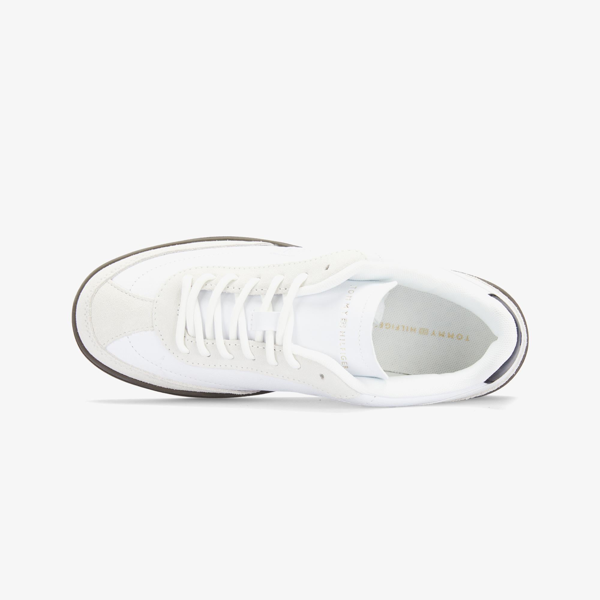 Tommy Hilfiger Heritage Court Kadın Beyaz Sneaker