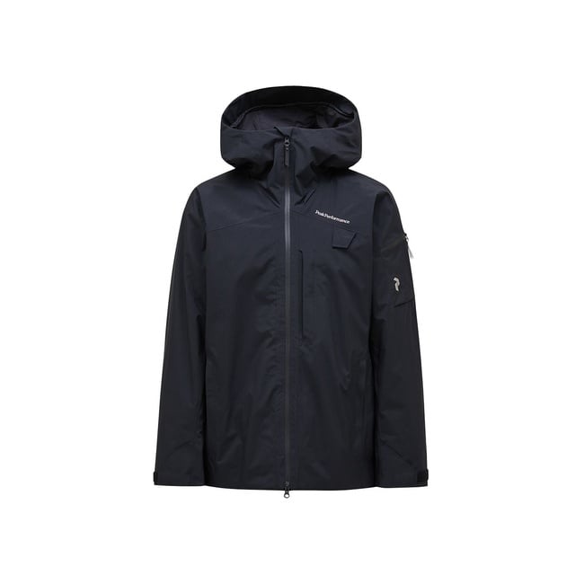  Peak Performance Alpine Gore-tex 2l Erkek Siyah Kayak Ceketi