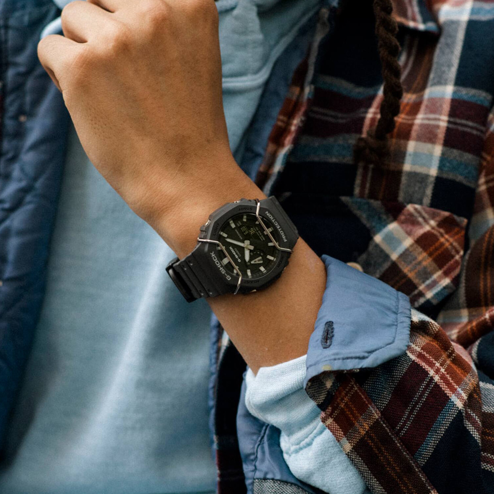 Casio Ga-2100pts-8adr Kol Saati Erkek Gri Saat