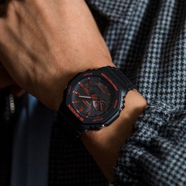  Casio Ga-b2100bnr-1adr Kol Saati Erkek Gri Saat