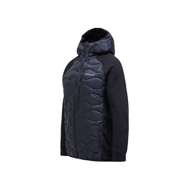  Peak Performance Helium Down Hybrid Hood Erkek Siyah Outdoor Mont