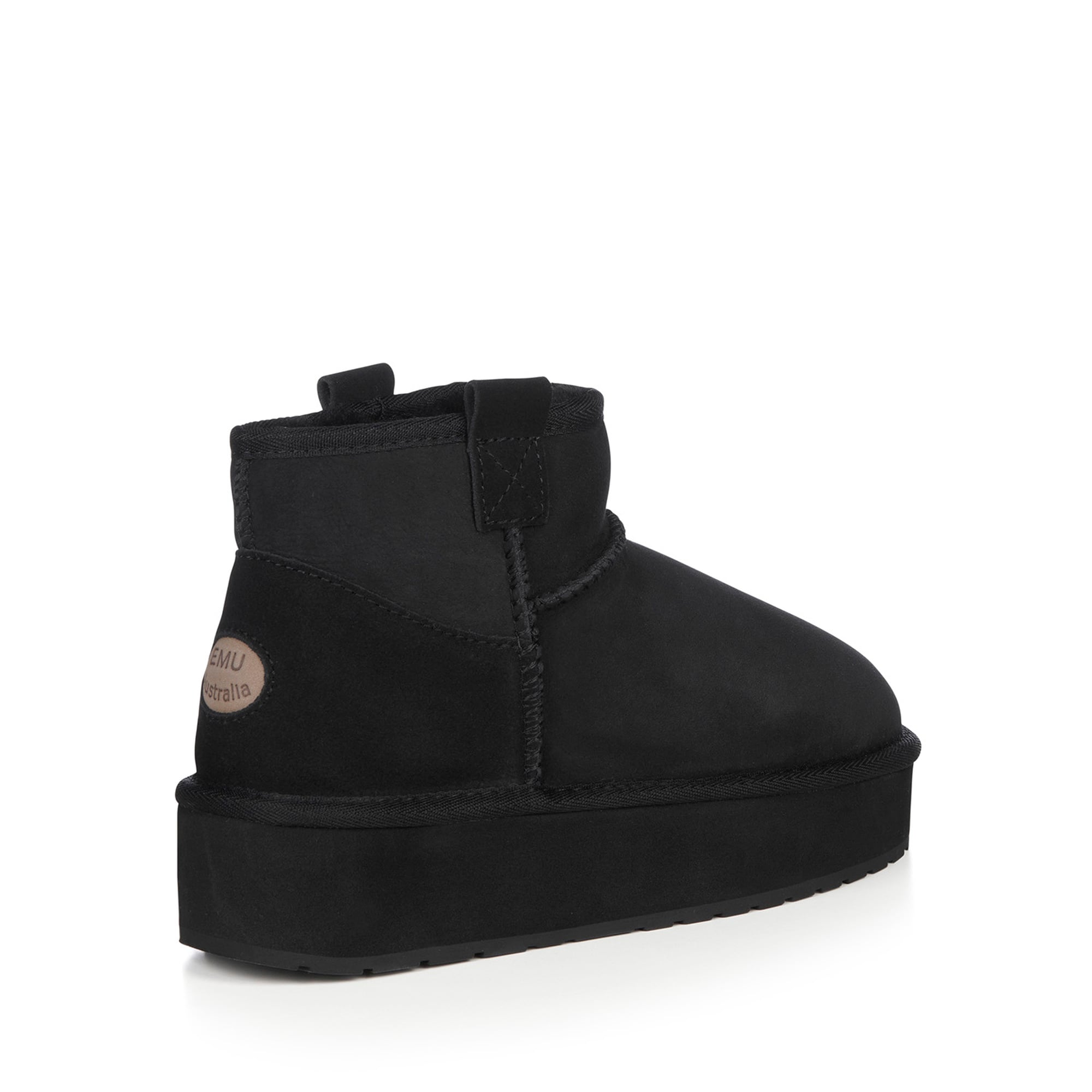 Emu Australia Foy Platform Micro Kadın Siyah Bot