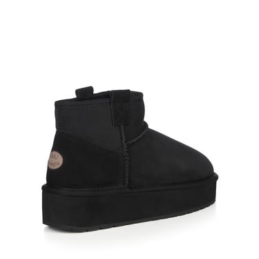  Emu Australia Foy Platform Micro Kadın Siyah Bot