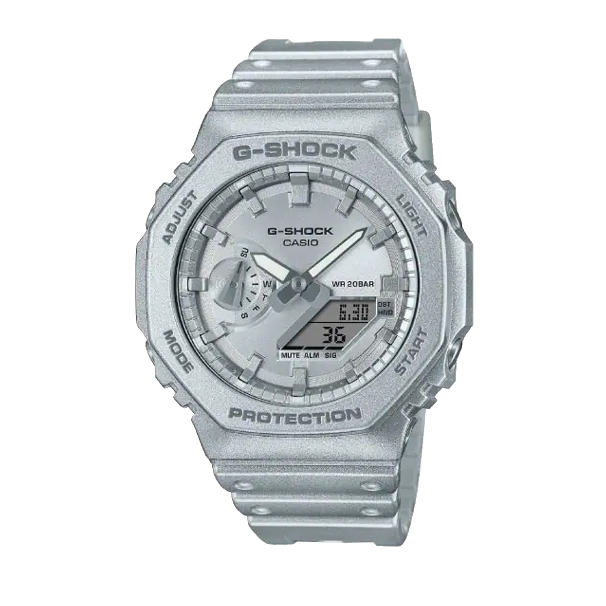 Casio Ga-2100ff-8adr Kol Saati Erkek Gri Saat