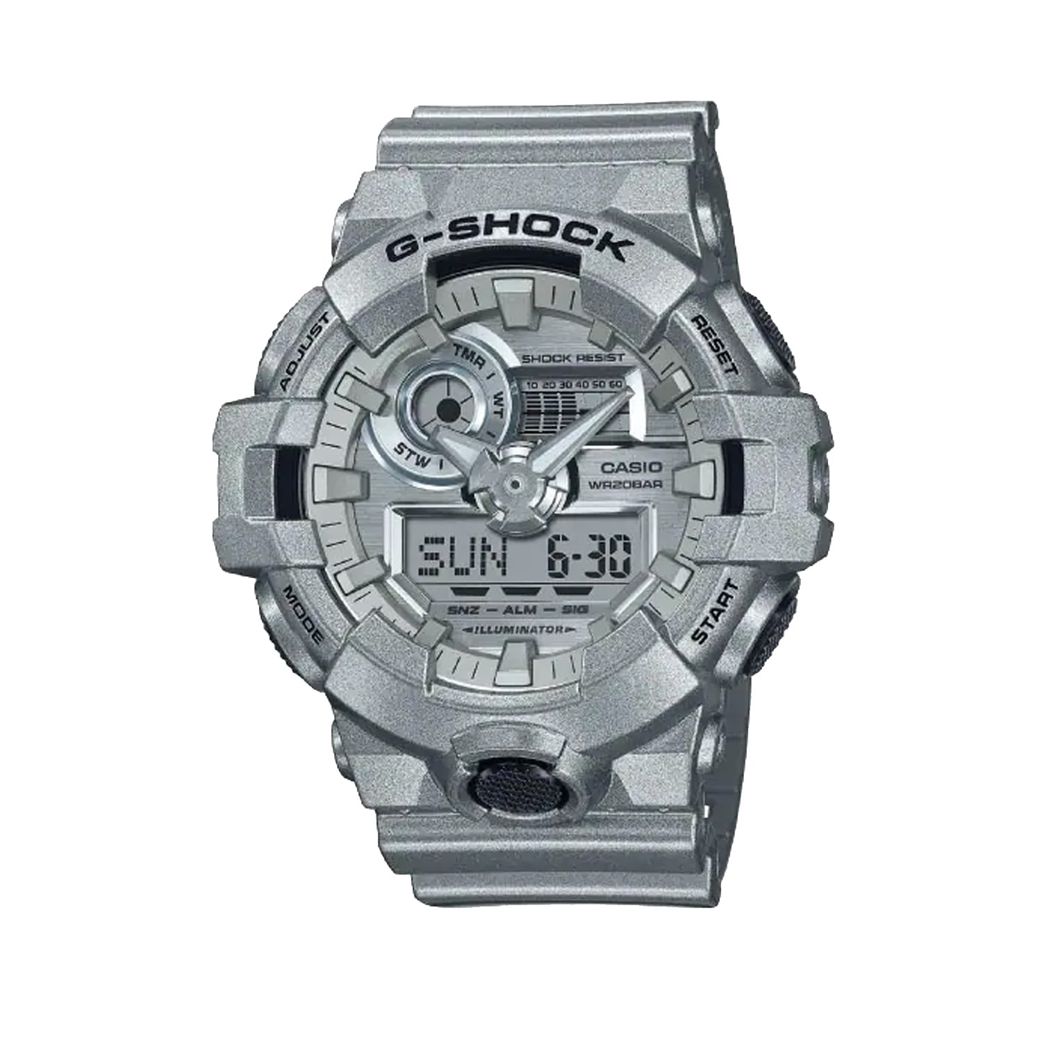  Casio Ga-700ff-8adr Kol Saati Erkek Gri Saat