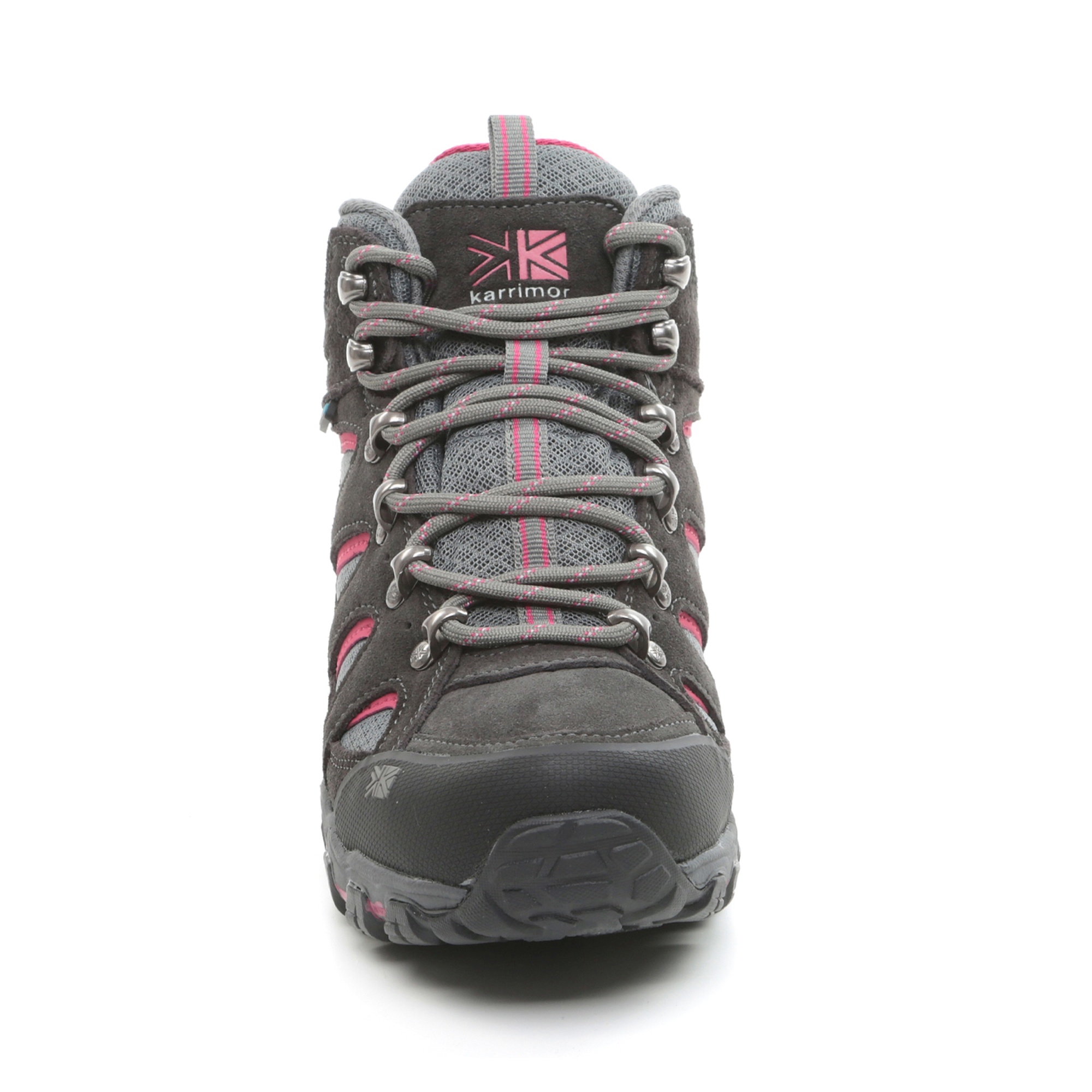 Karri̇mor Bodmin Mid 5 Ladies Weathertite Dark Grey/cochineal Kadın Gri Bot