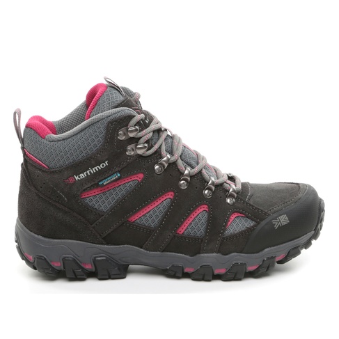  Karri̇mor Bodmin Mid 5 Ladies Weathertite Dark Grey/cochineal Kadın Gri Bot