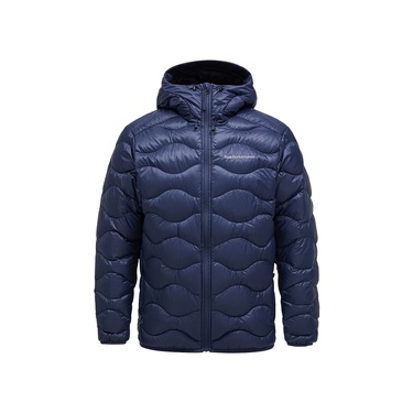  Peak Performance Helium Down Hood Erkek Mavi Outdoor Ceketi