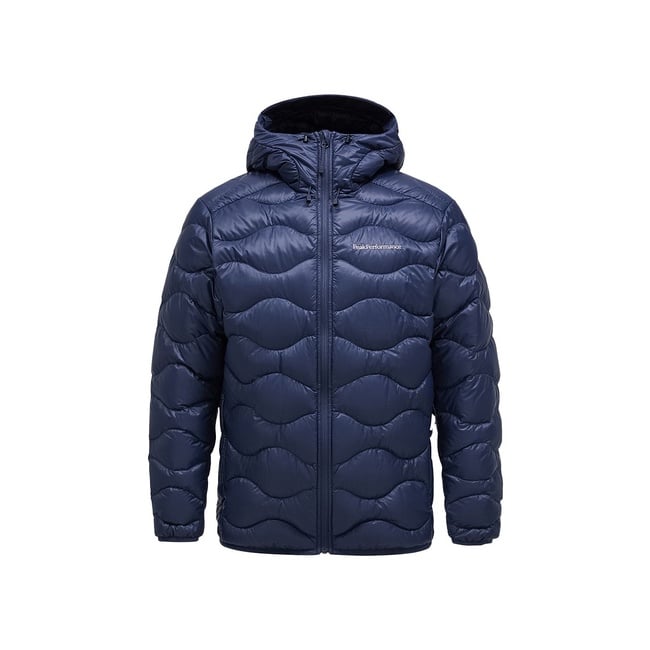  Peak Performance Helium Down Hood Erkek Mavi Outdoor Ceketi