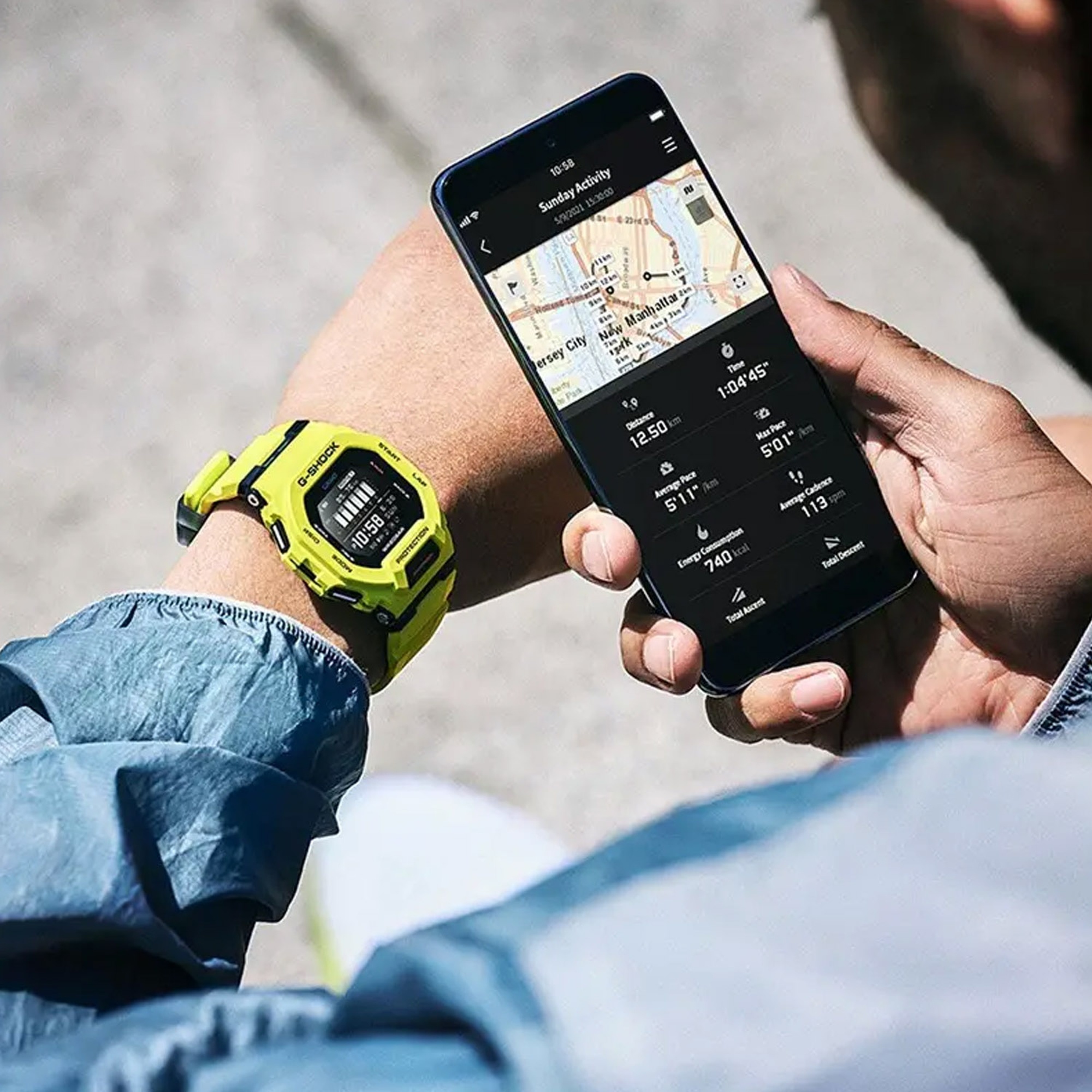 Casio Gbd-200-9dr Kol Saati Erkek Gri Saat