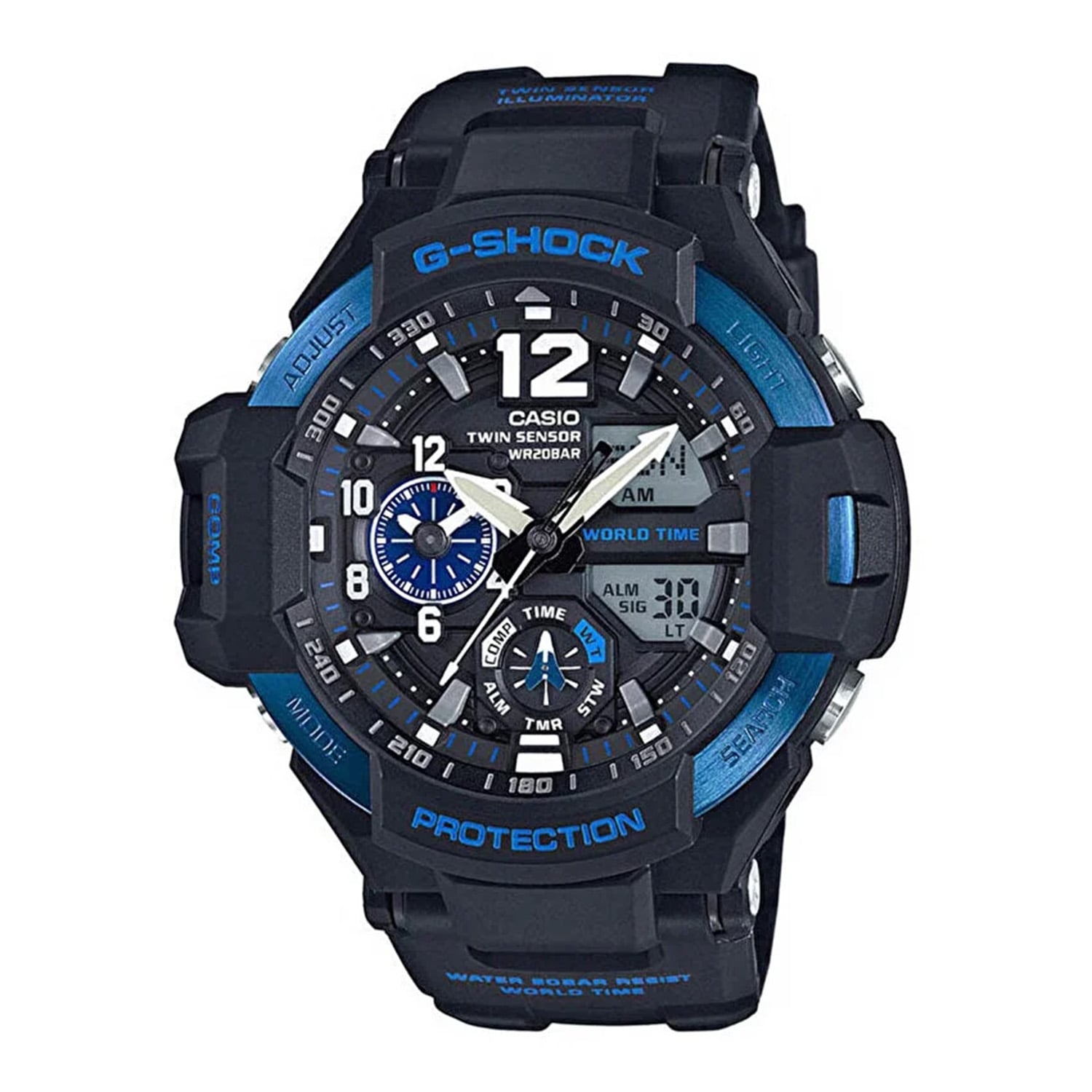  Casio GA-1100-2BDR Kol Saati