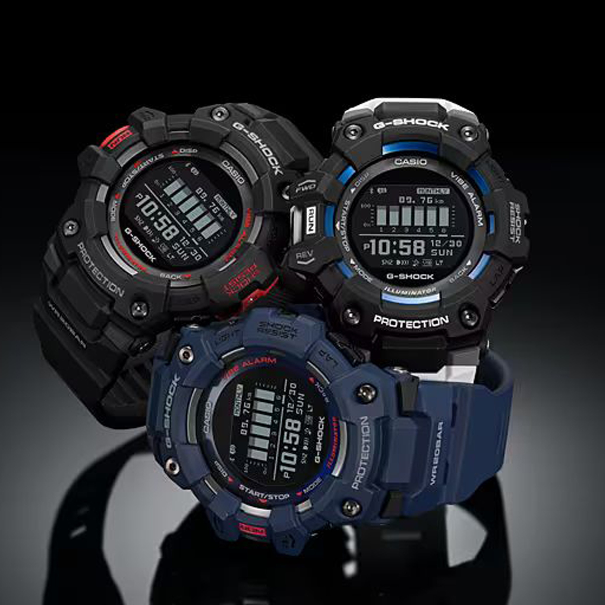 Casio Gbd-100-2dr Kol Saati Erkek Siyah Saat