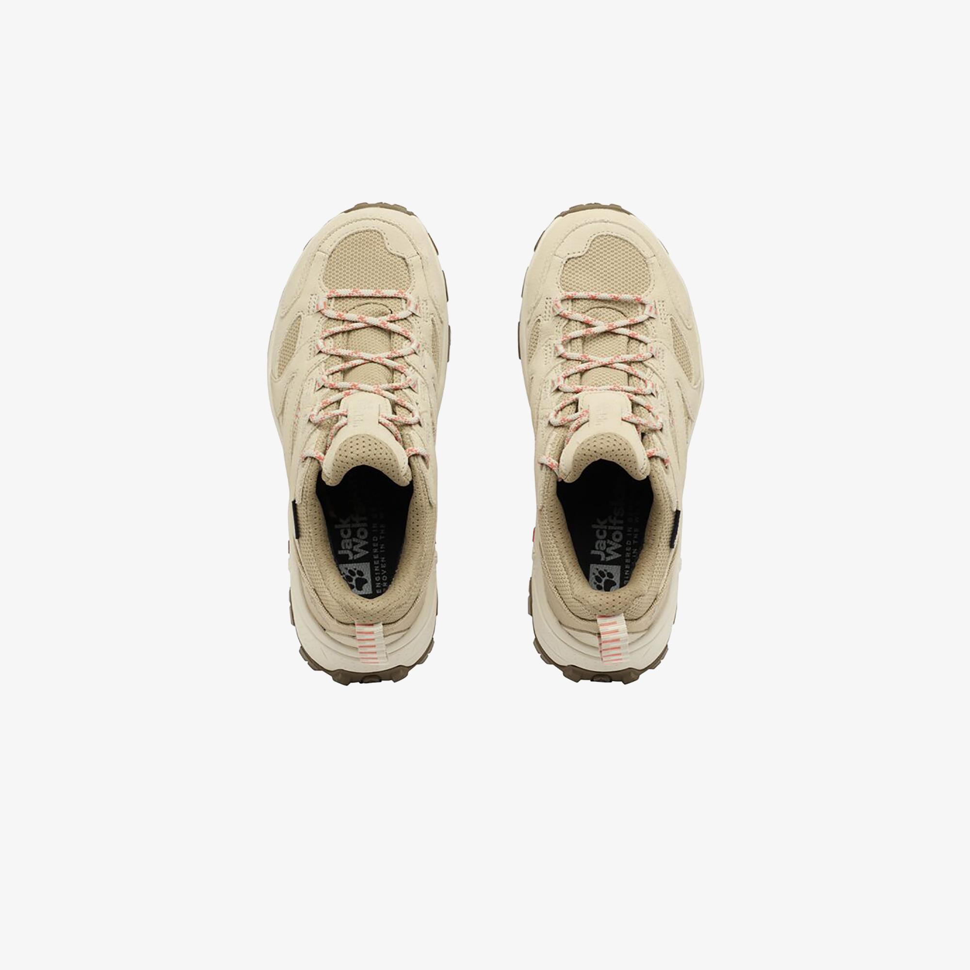 Jack Wolfskin Vojo Tour Texapore Low Kadın Beyaz Outdoor Ayakkabı