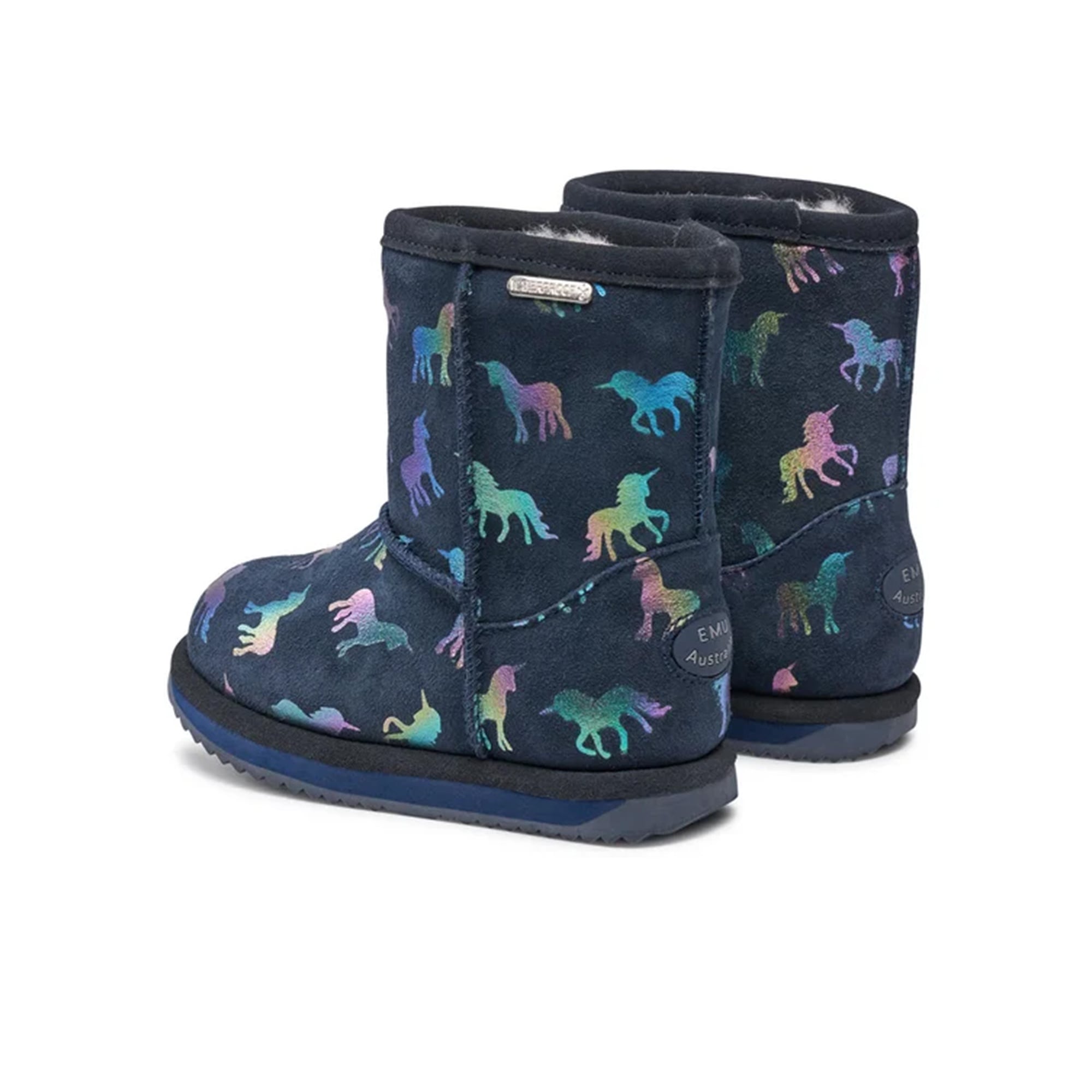 Emu Australia Rainbow Unicorn Brumby Unisex Çocuk Lacivert Bot