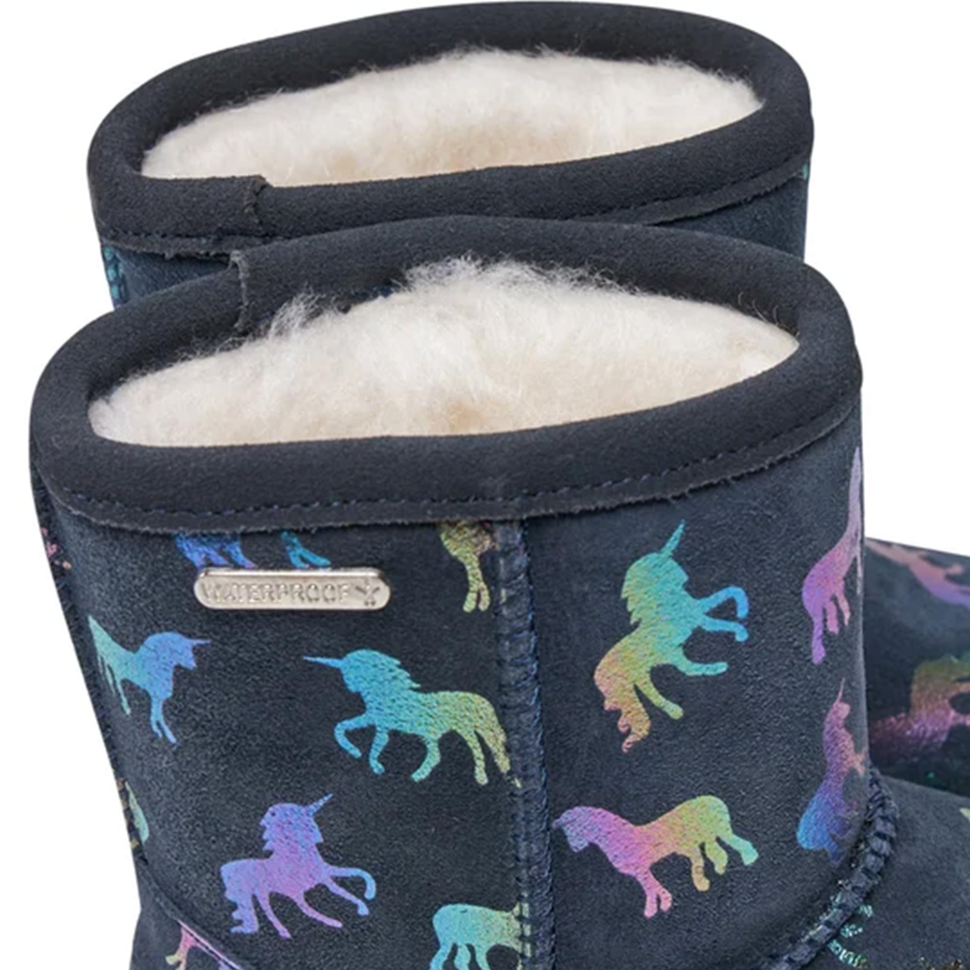 Emu Australia Rainbow Unicorn Brumby Unisex Çocuk Lacivert Bot
