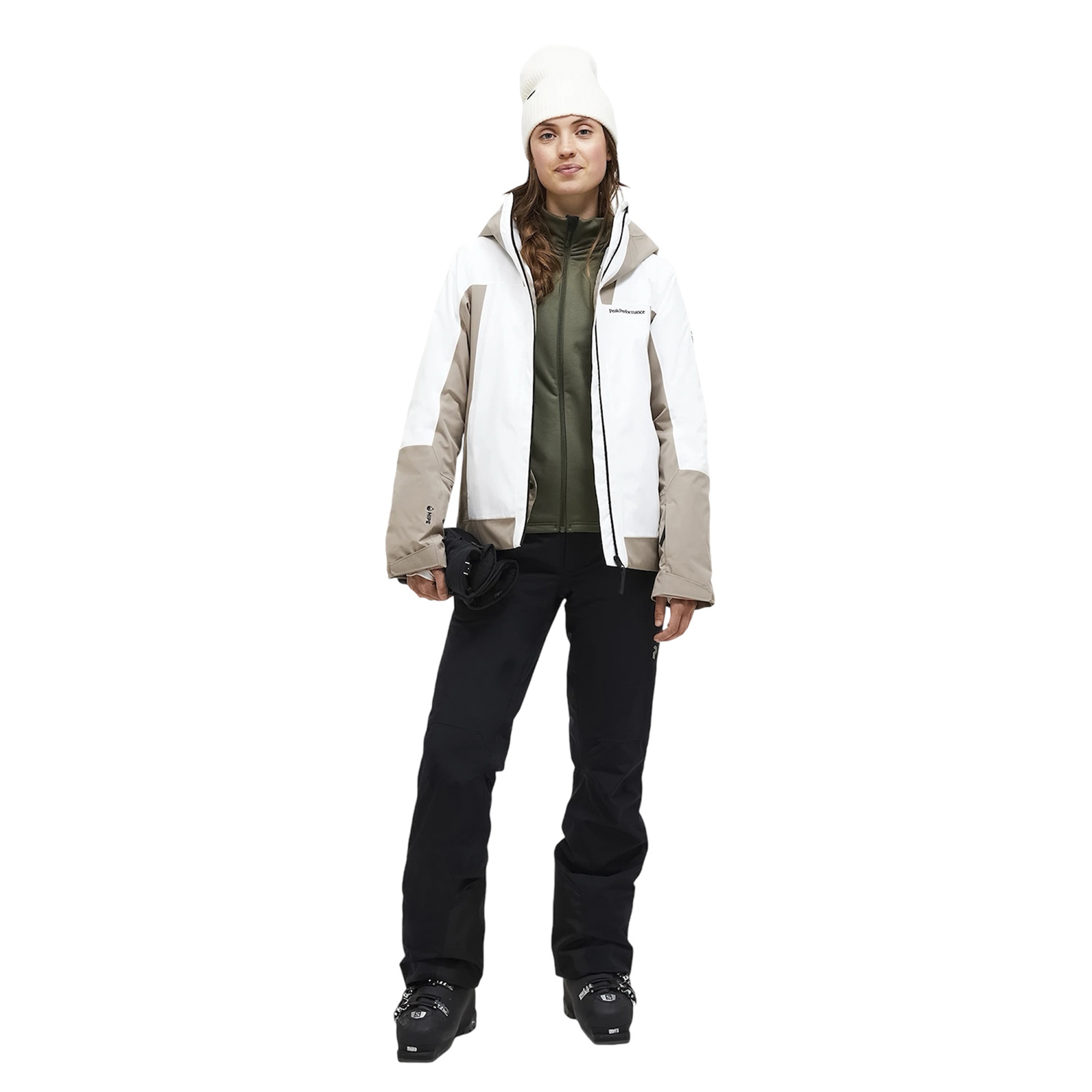 Peak Performance Rider Tech Insulated Kadın Siyah Kayak Ceketi