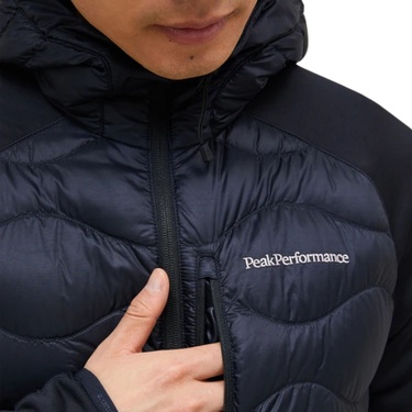  Peak Performance Helium Down Hybrid Hood Erkek Siyah Outdoor Ceketi