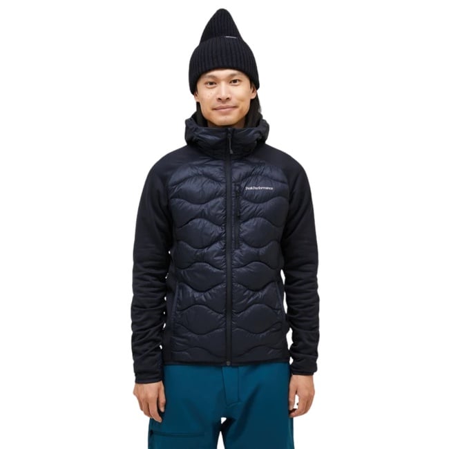  Peak Performance Helium Down Hybrid Hood Erkek Siyah Outdoor Ceketi