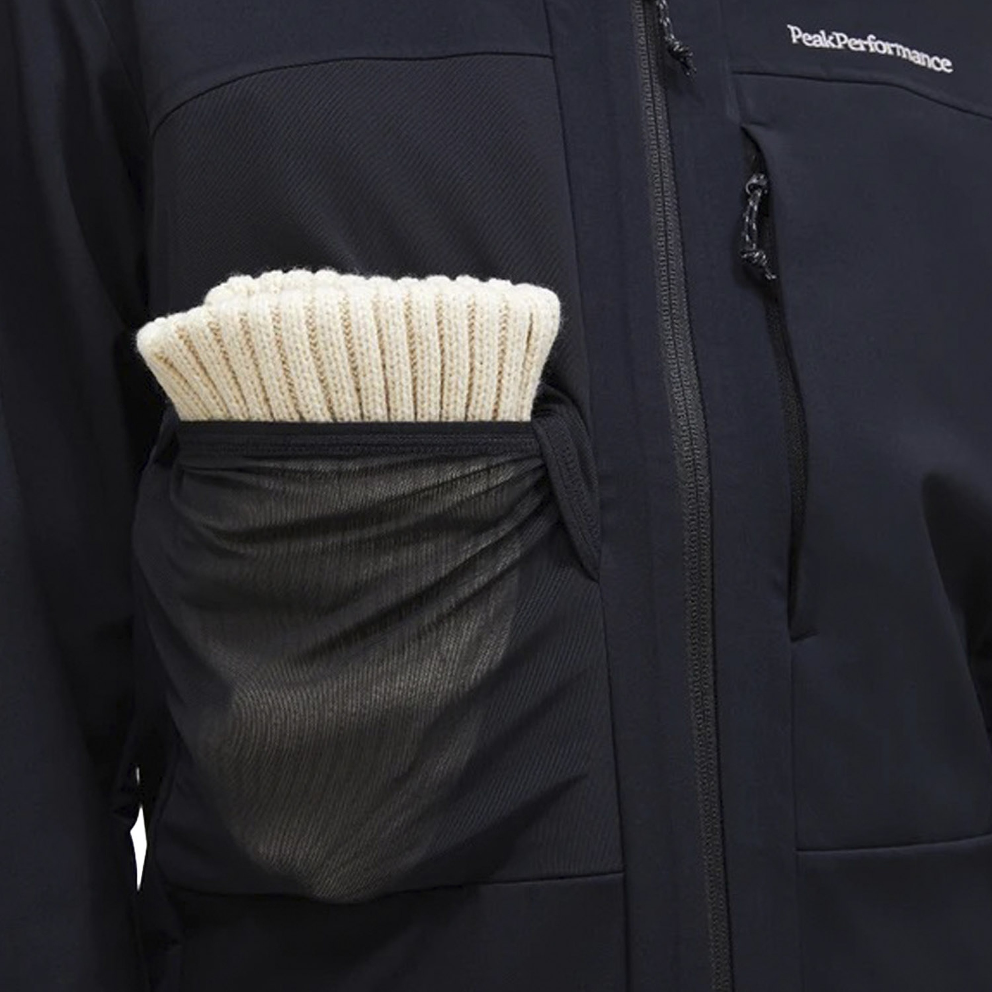 Peak Performance Ascent Softshell Kadın Siyah Kayak Ceketi