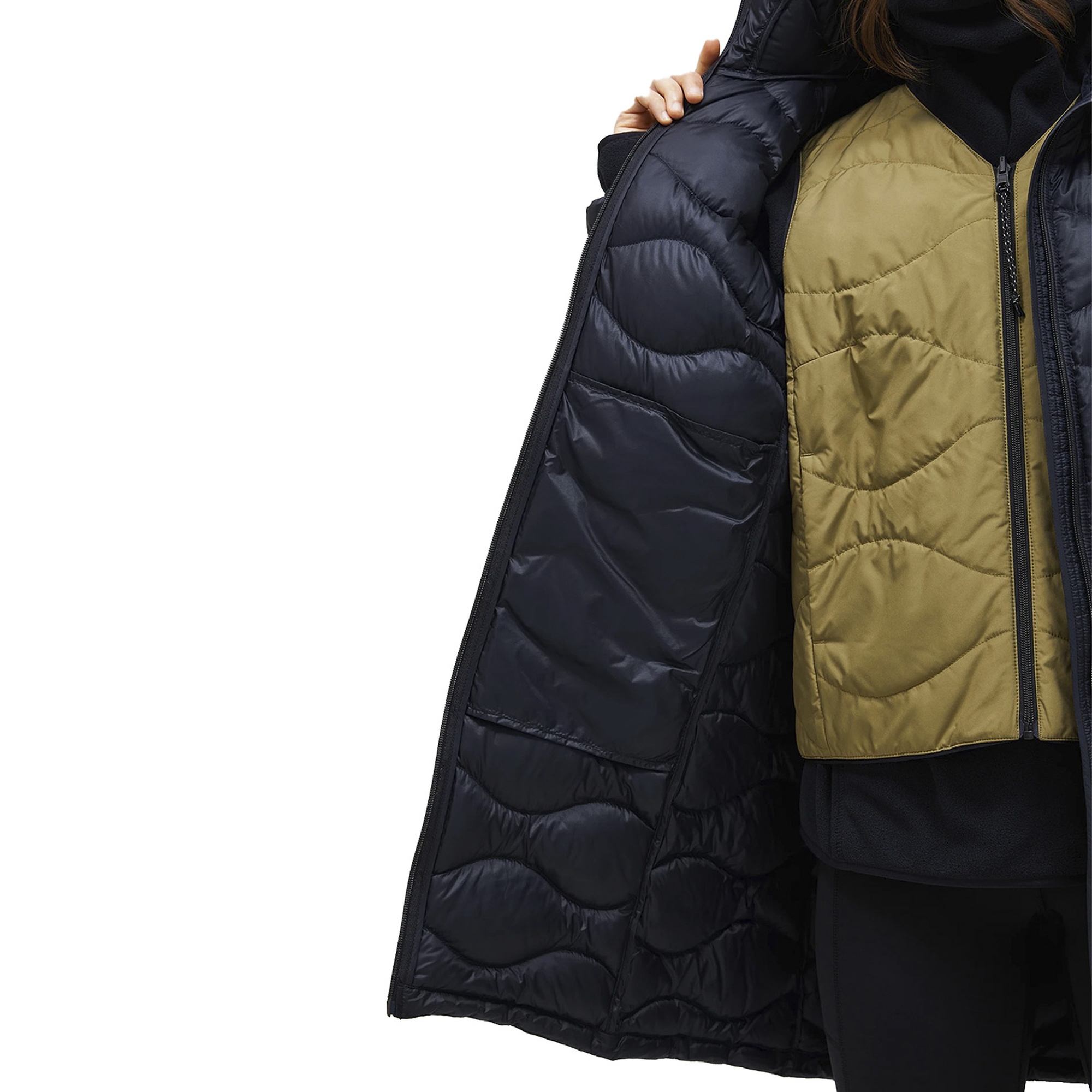 Peak Performance Helium Down Parka Kadın Siyah Outdoor Ceketi