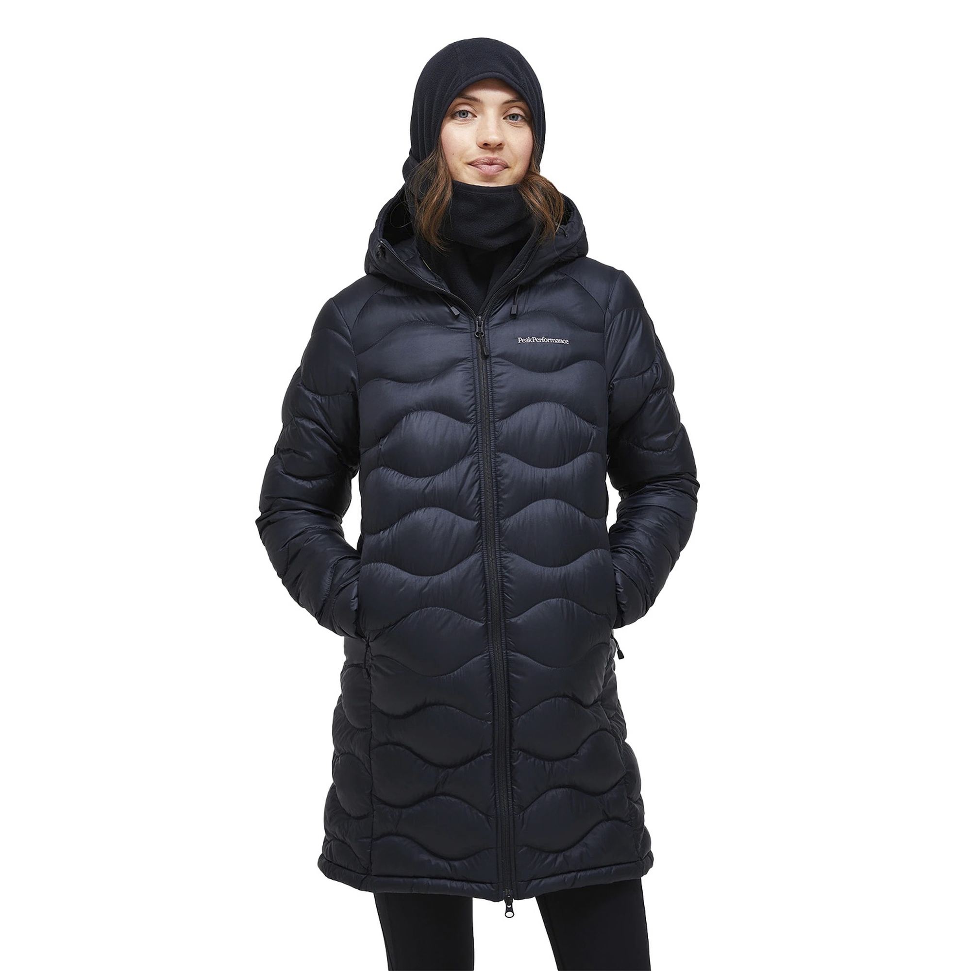 Peak Performance Helium Down Parka Kadın Siyah Outdoor Ceketi