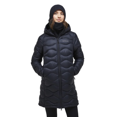  Peak Performance Helium Down Parka Kadın Siyah Outdoor Ceketi