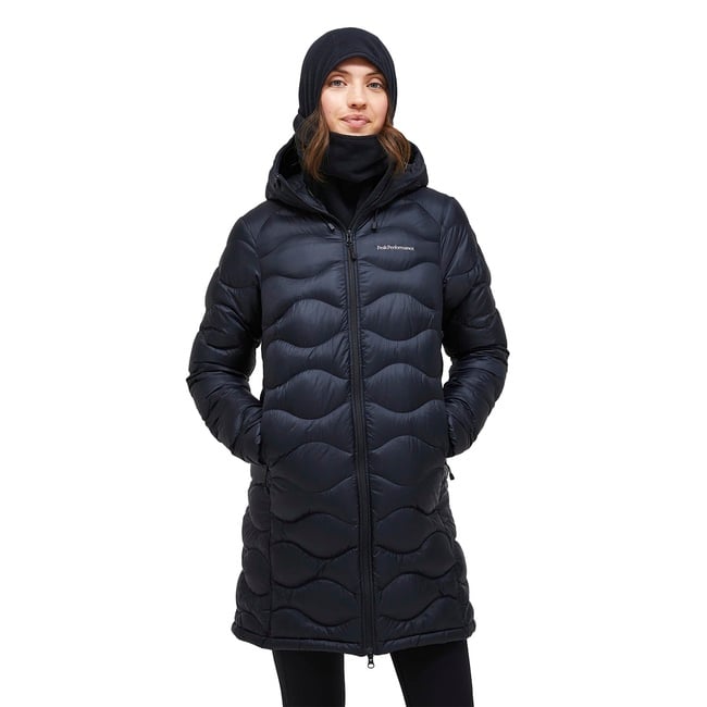  Peak Performance Helium Down Parka Kadın Siyah Outdoor Ceketi