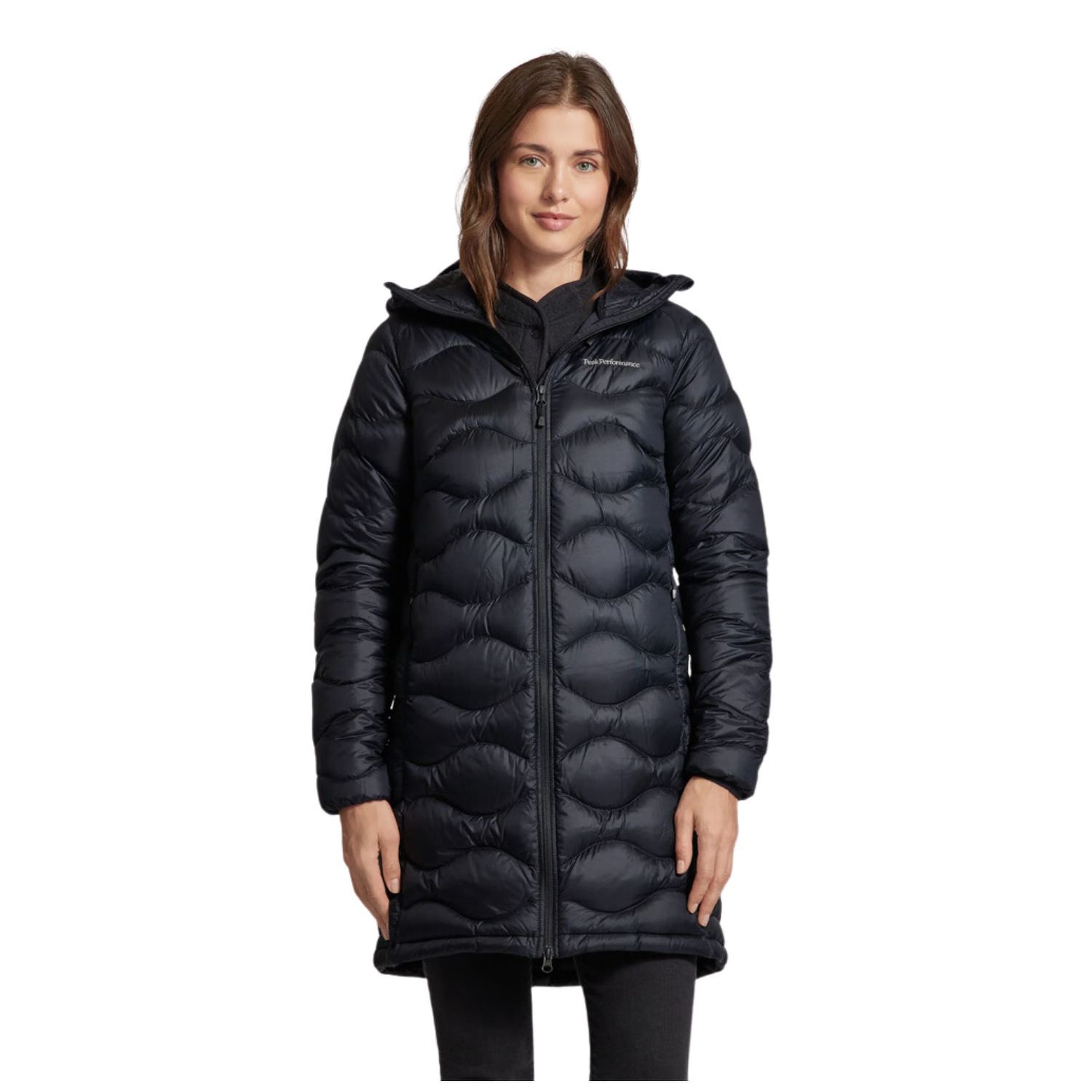 Peak Performance Helium Down Parka Kadın Siyah Outdoor Ceketi