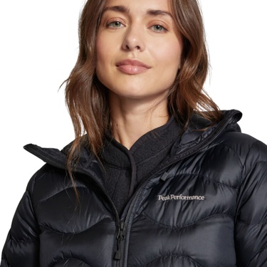  Peak Performance Helium Down Parka Kadın Siyah Outdoor Ceketi