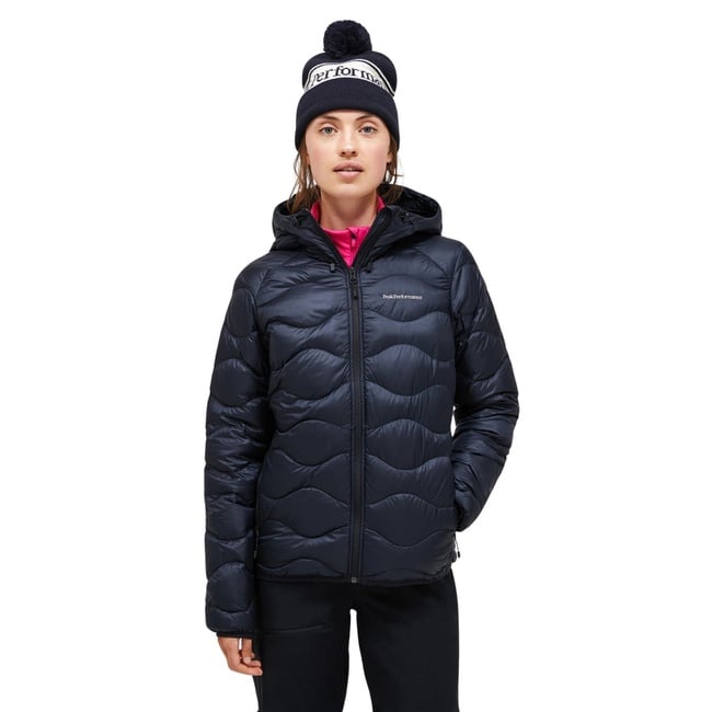  Peak Performance Helium Down Hood Jacket Kadın Siyah Outdoor Ceketi