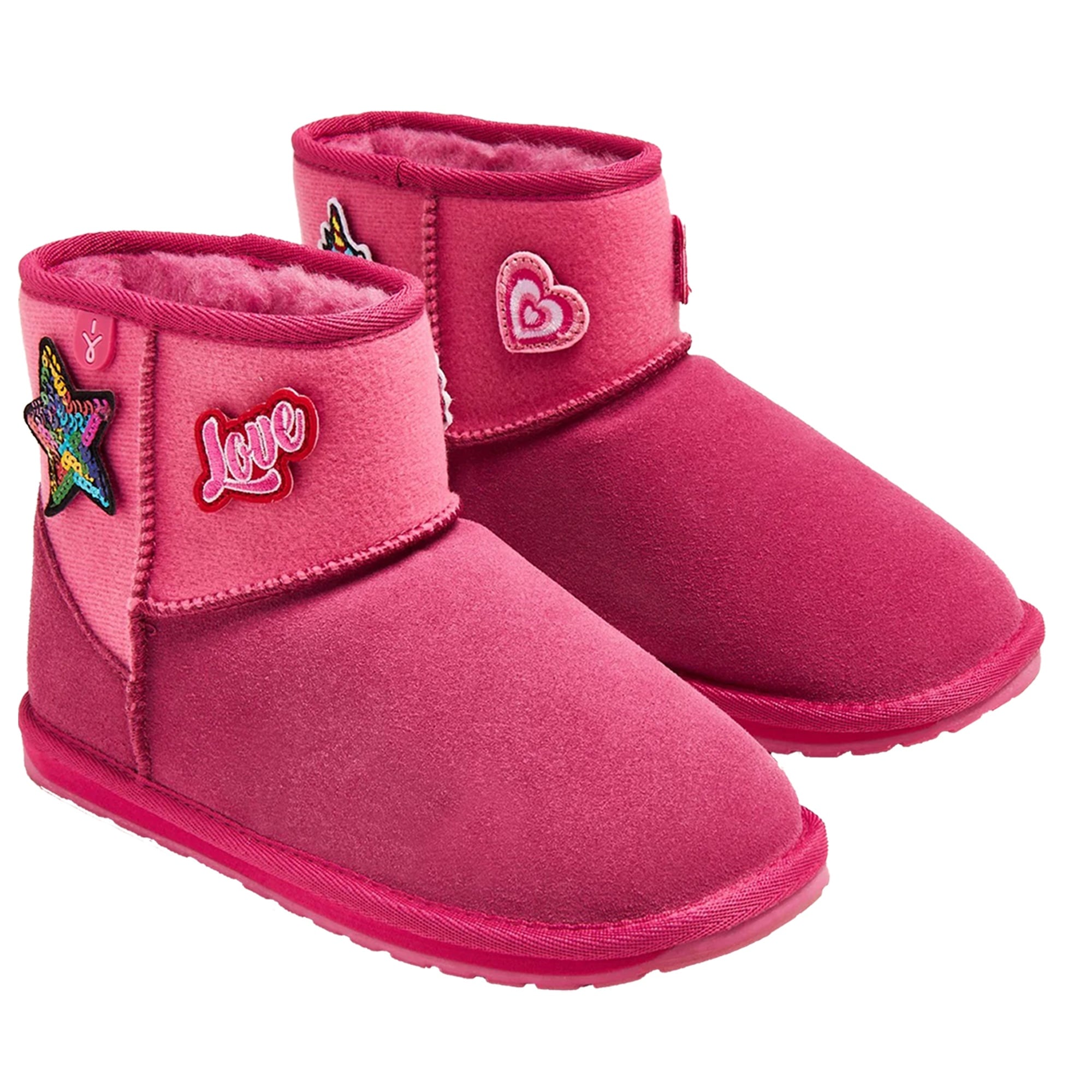 Emu Australia Wallaby Mini Play Unisex Çocuk Pembe Bot