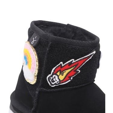  Emu Australia Wallaby Mini Play Unisex Çocuk Siyah Bot