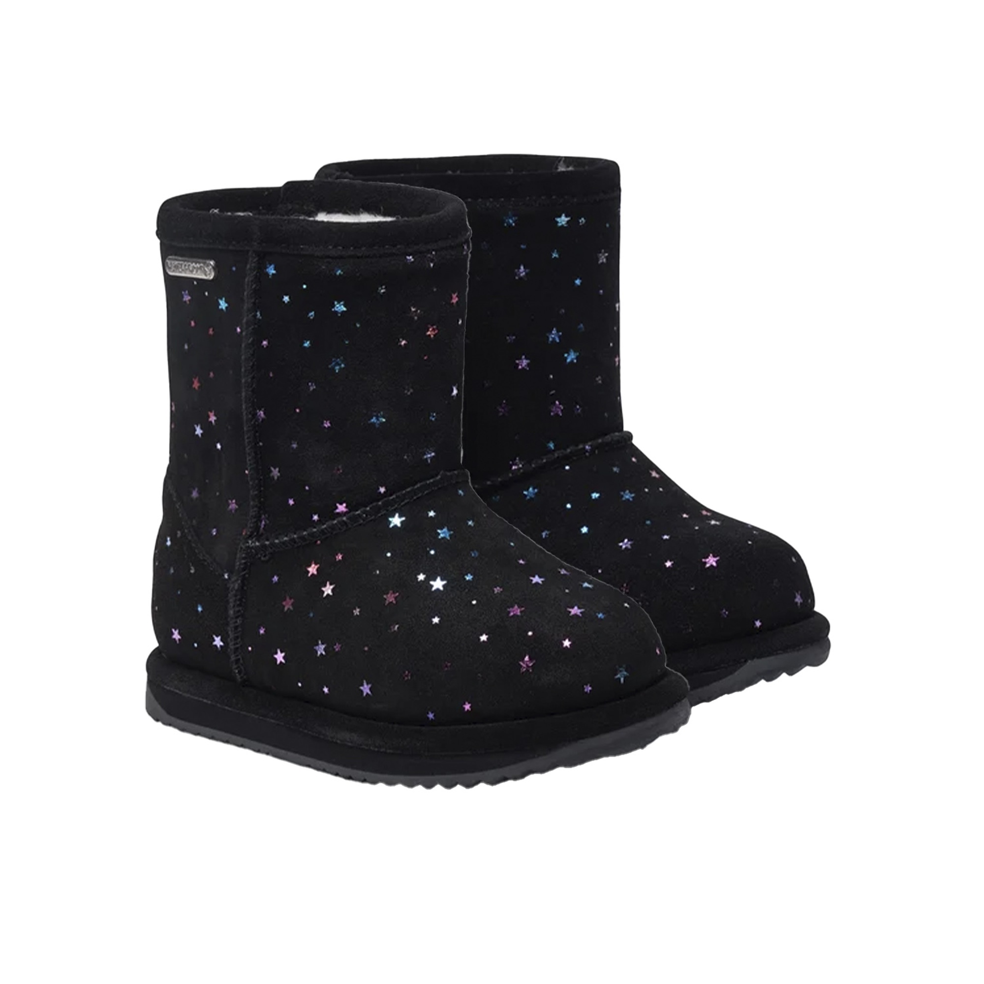Emu Australia Sparkle Brumby Unisex Çocuk Siyah Bot