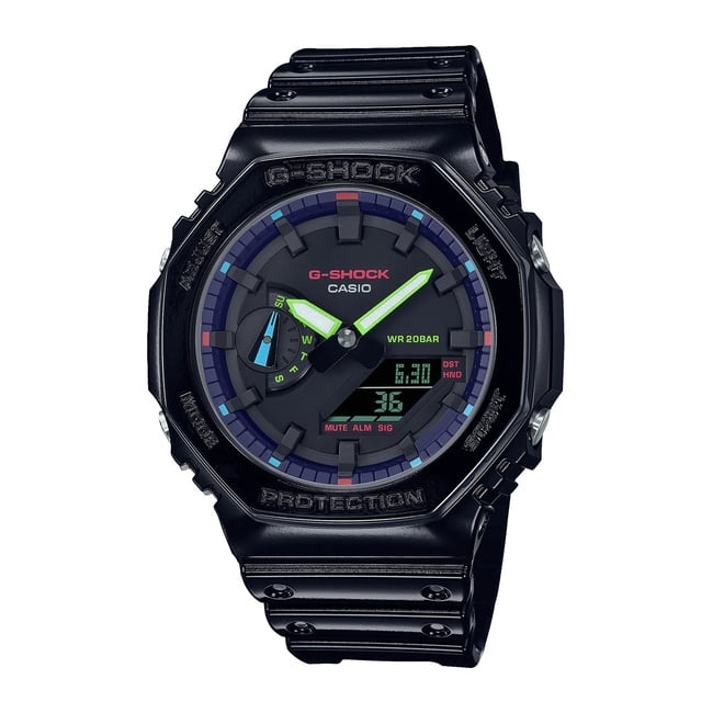  Casio Ga-2100rgb-1adr Erkek Gri Saat