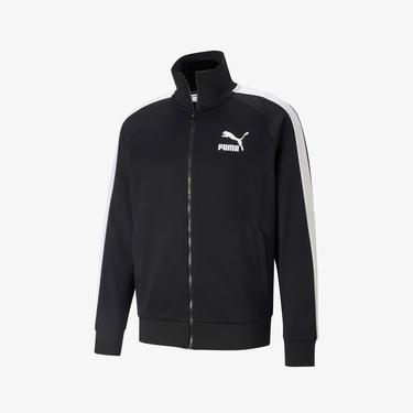  Puma Iconic T7 Erkek Siyah Eşofman Üstü